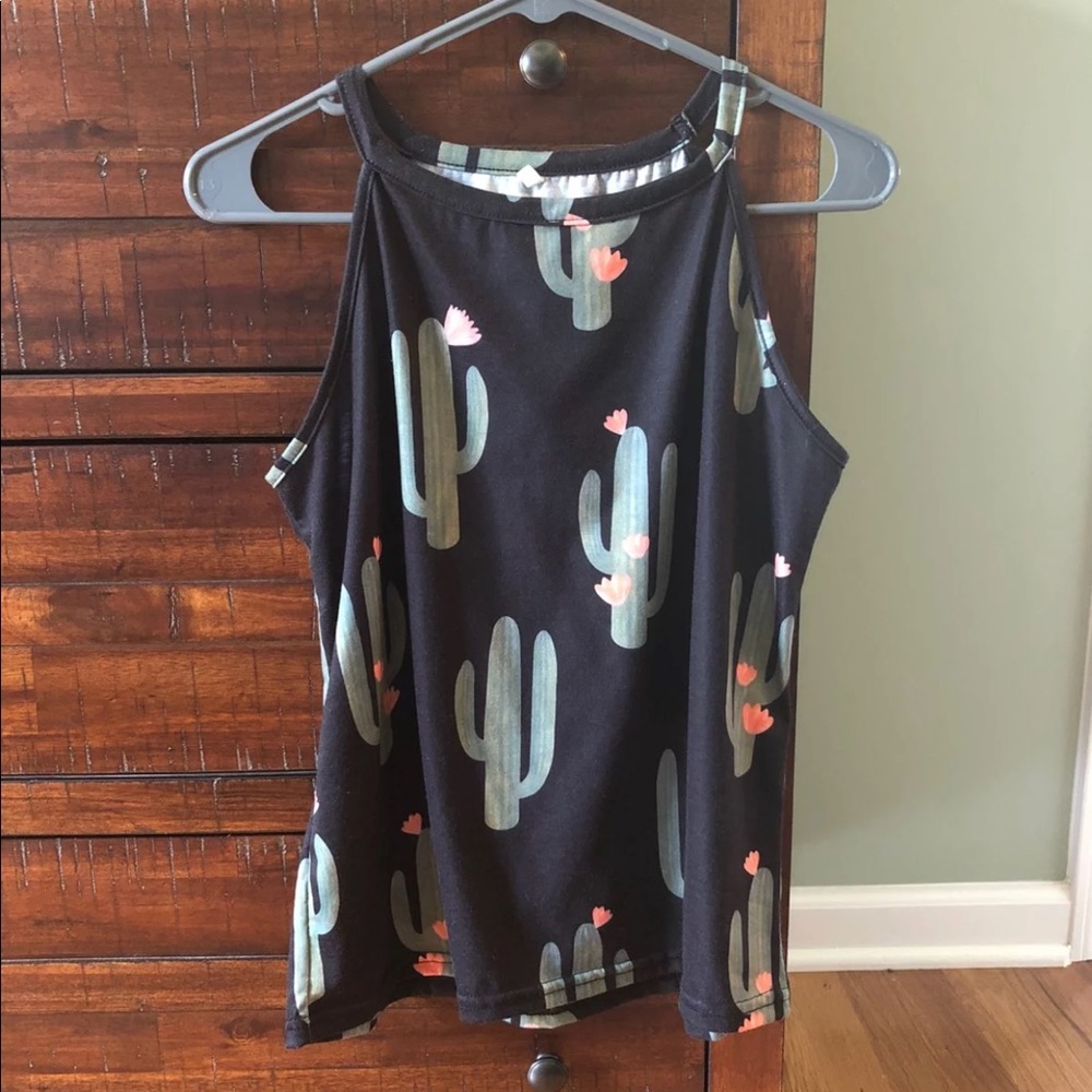 High Neck Tank Top